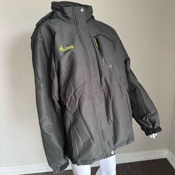 MOERDENG Waterproof Ski Jacket Warm Winter Snow Mountain Windbreaker Jacket - Picture 5 of 9